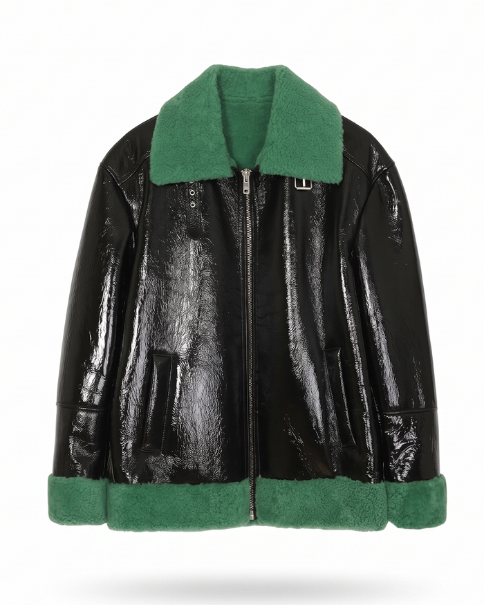 LEATHER JACKET & COAT
