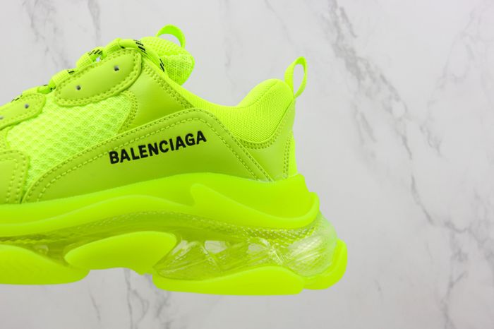 Balenciaga Triple S Clear Sole Fluo Yellow