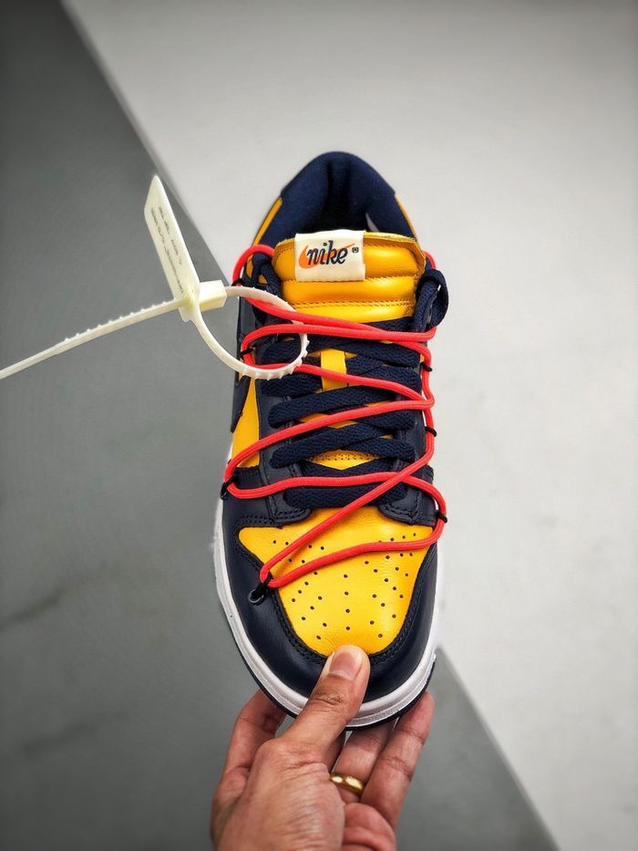 Off-White x Dunk Low “University Gold”