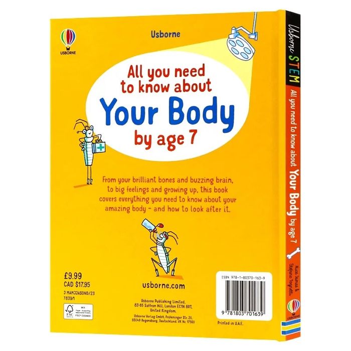 All you need to know about YOUR BODY by age 7