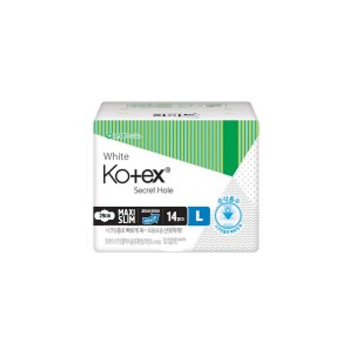 Ариун цэврийн хэрэглэл Kotex white