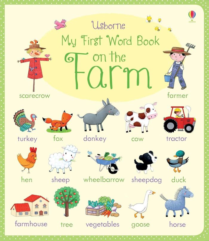 My First Word Book On The Farm