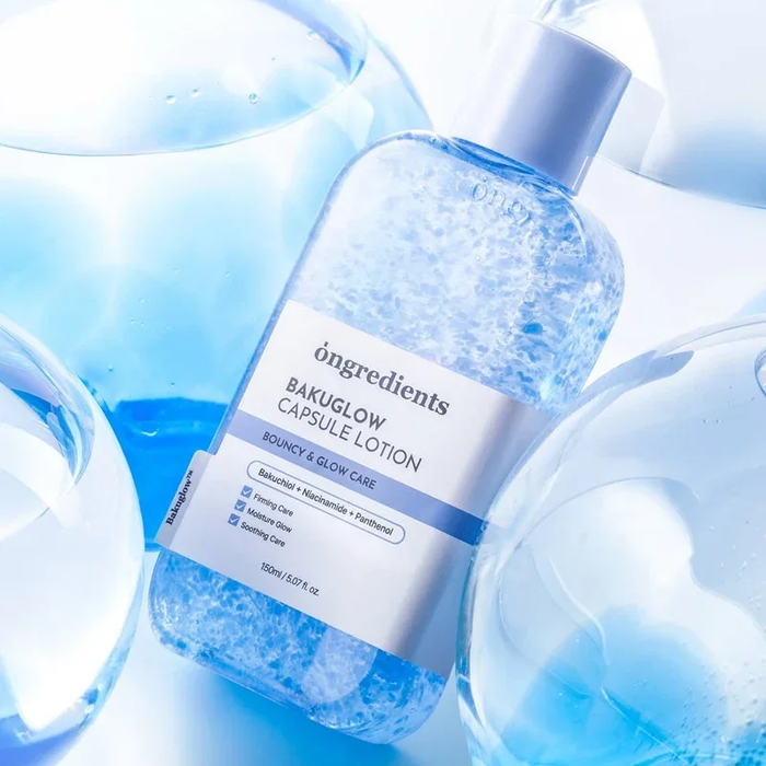 ONGREDIENTS bakuglow capsule lotion 150ml