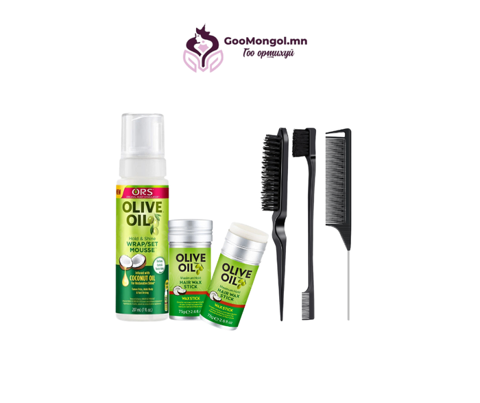 Goo Mongol – Sleek Hair Set