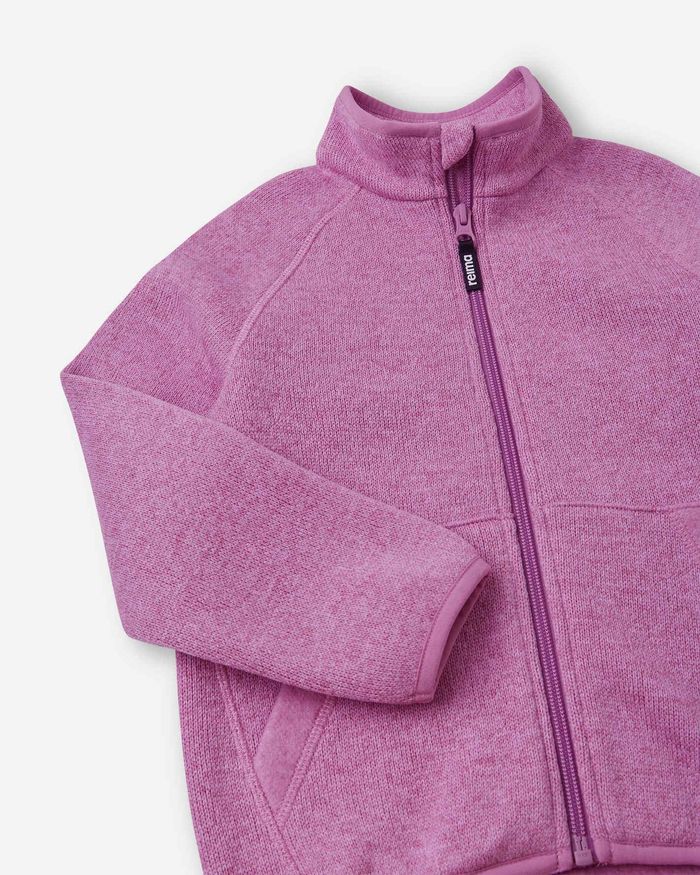 Fleece sweater, Hopper Mauve Pink