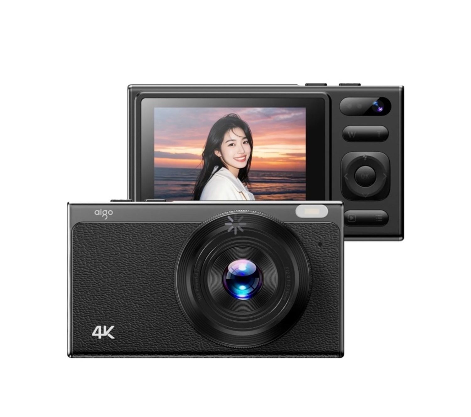 AIGO D1 DIGITAL CAMERA – BLACK