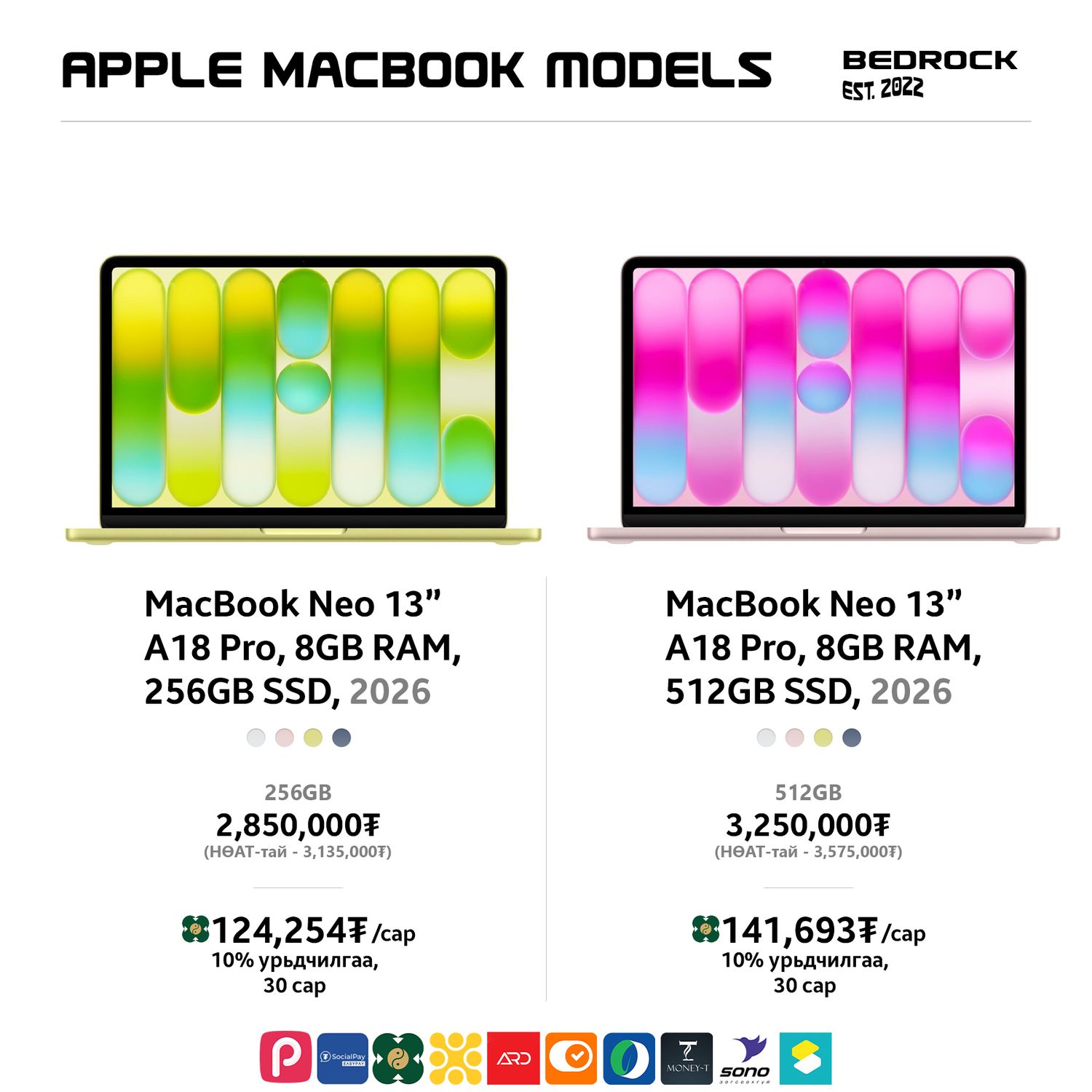 MacBook Neo A18 Pro 13" LL/A
