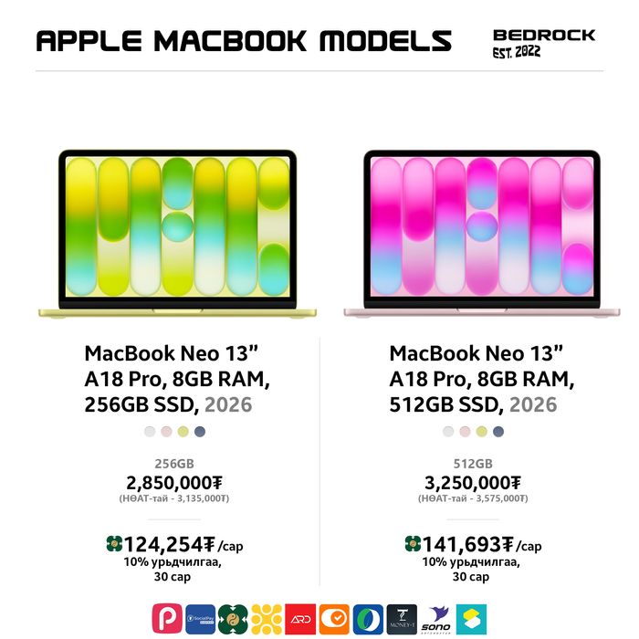 MacBook Neo A18 Pro 13" LL/A