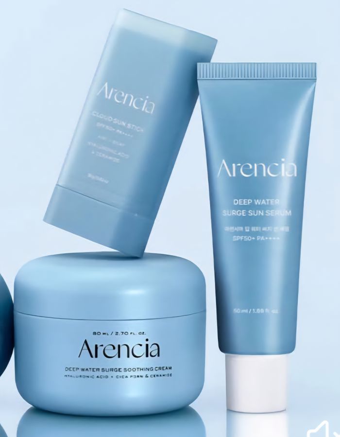 Arencia 💙💙 чийгшүүлэх нарны тос сэт