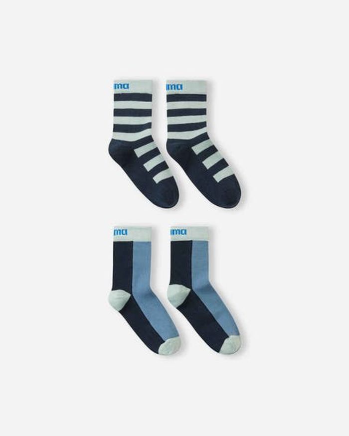 Socks, Jalkaan Navy