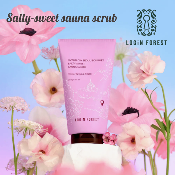 Salty-sweet sauna scrub