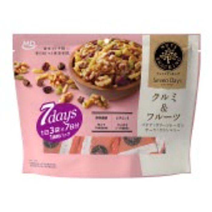 Самар, жимсний холимог/ Nuts Snacking Kurumi&Fruits 21PC