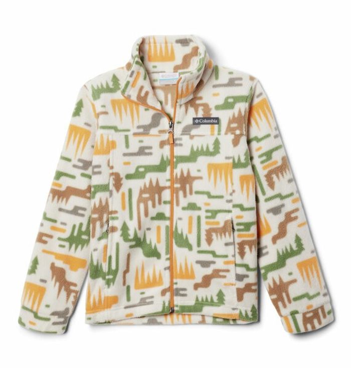 Columbia Boys' Castle Dale™ Printed Full Zip Fleece