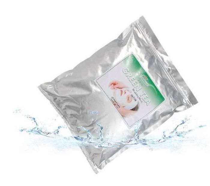 Ногоон цайтай маск