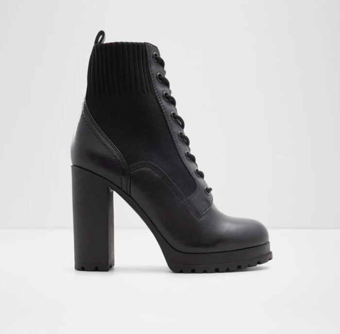 REBELLIOUS-1-BLACK-L Cas Boots