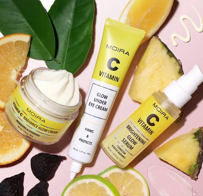 Moira Vitamin C Glow skin set 