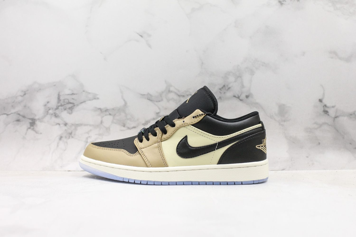 air jordan 1 low fossil mushroom
