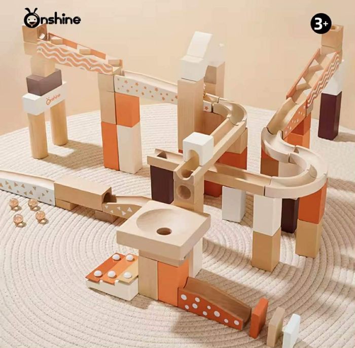 Marble building blocks 