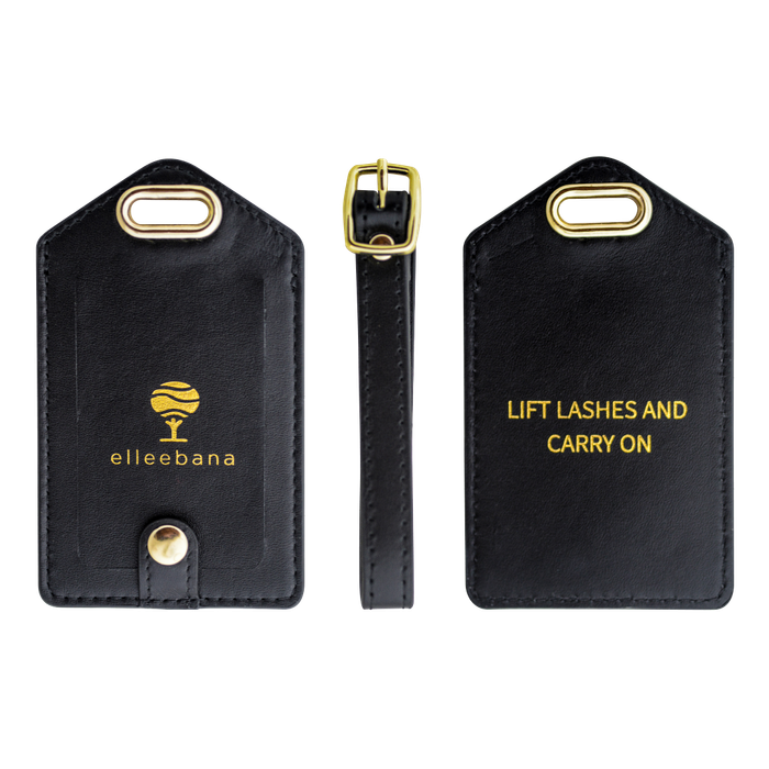 Elleebana Luggage Tag Black