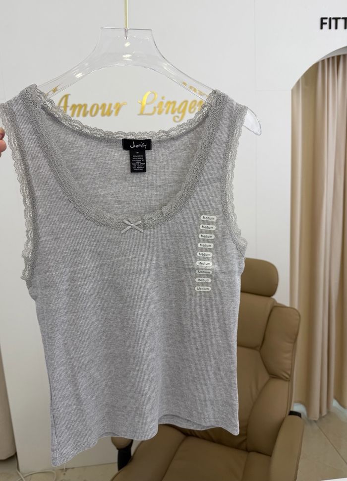 cotton top size-m ( 4ungu )  