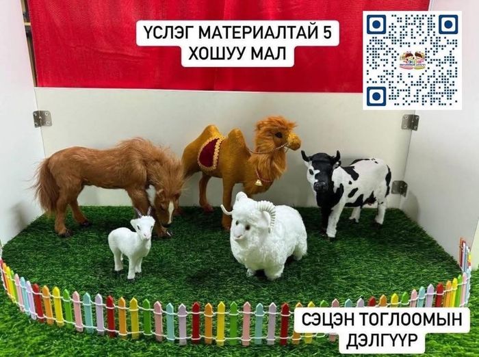5 хошуу мал Үслэг