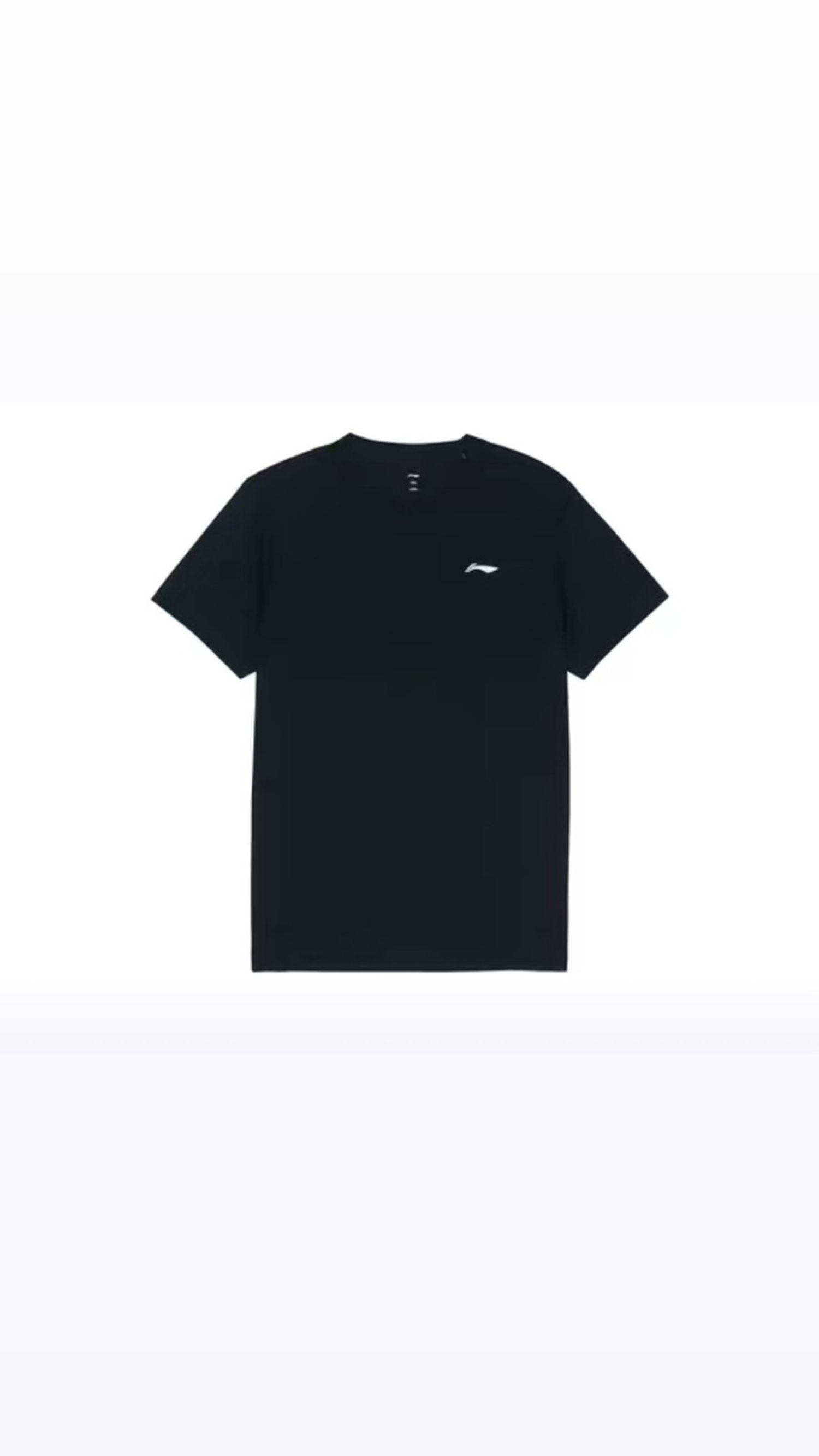 Li-Ning Small logo Tee "BLACK"