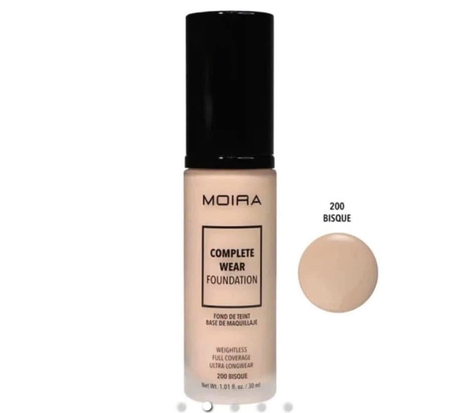 Moira Complete wear foundation 200 / bisque /