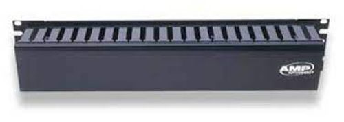 AMP Horizontal Finger Duct Panel (cable management panel), 1U, single-sided, 1.5x2in
