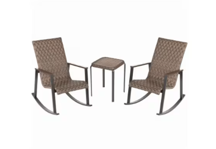 Гадна тавьдаг сандал  ширээний сэт WOODARD CM LLC