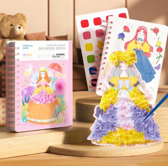 Fashion Design Drawing Book - 3in1 Загвар зохион бүтээгчийн ном