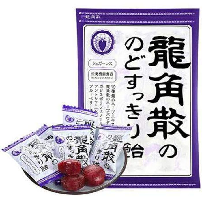 Ryukakusan Хоолойн чихэр – Кассис & Нэрс