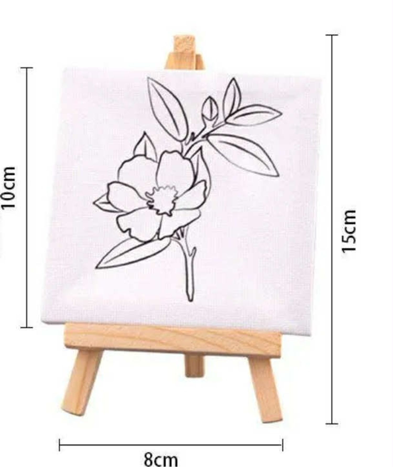 Жижиг суурьтай буддаг канвас 