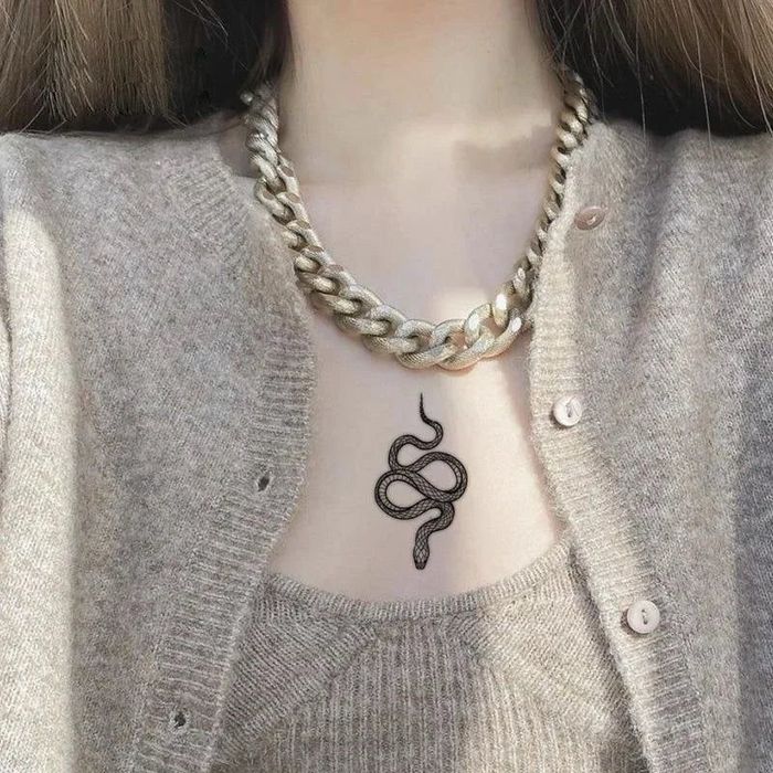 Small Snake Tattoo