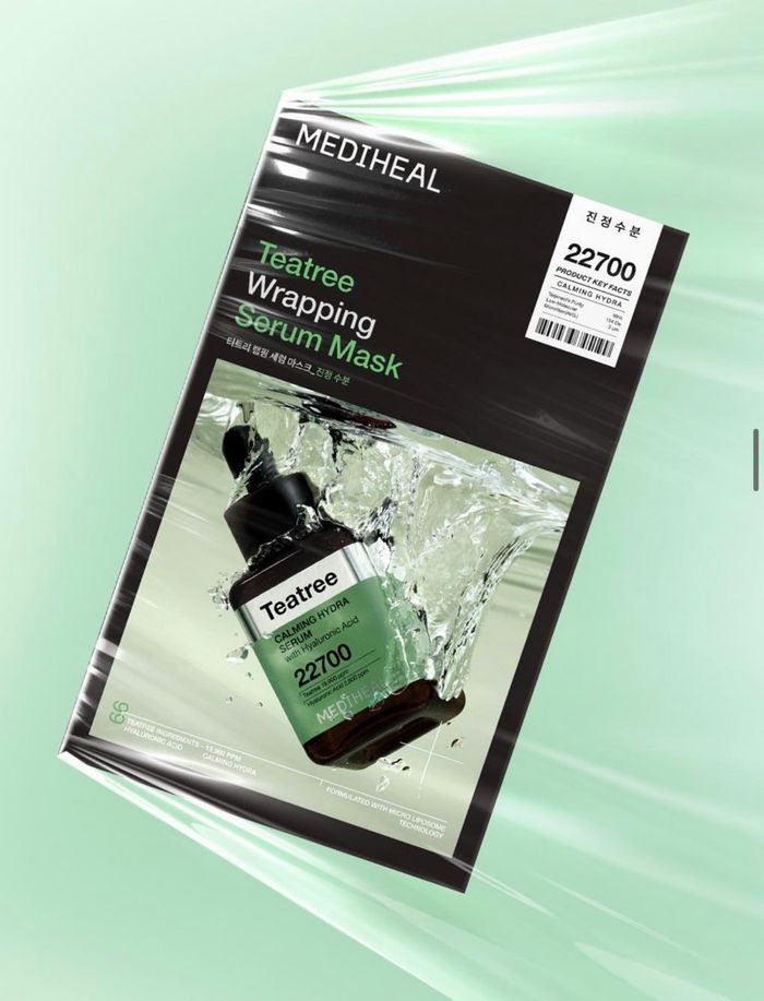 MEDIHEAL TEATREE WRAPPING SERUM MASK 