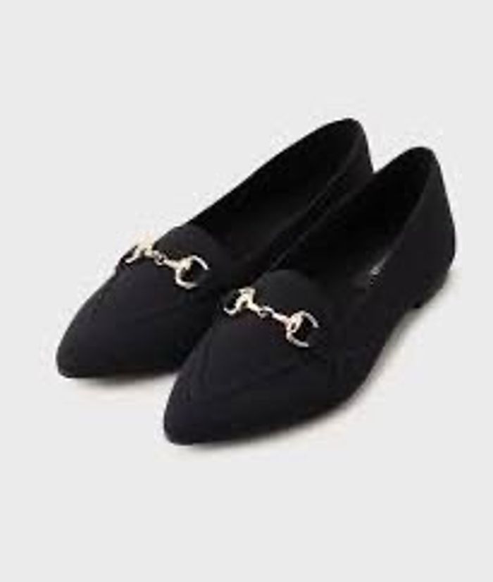 United arrow knit shoe black