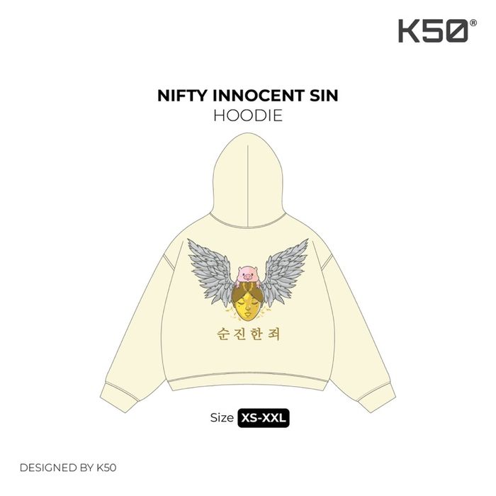 Pre-Order | Johnny & Angel Hoodie (NS) | Pearl