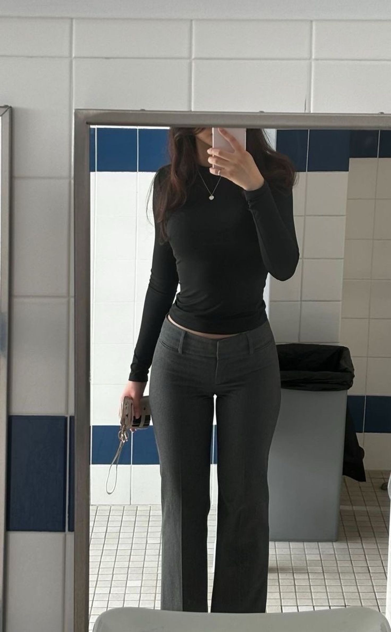 Office pants grey