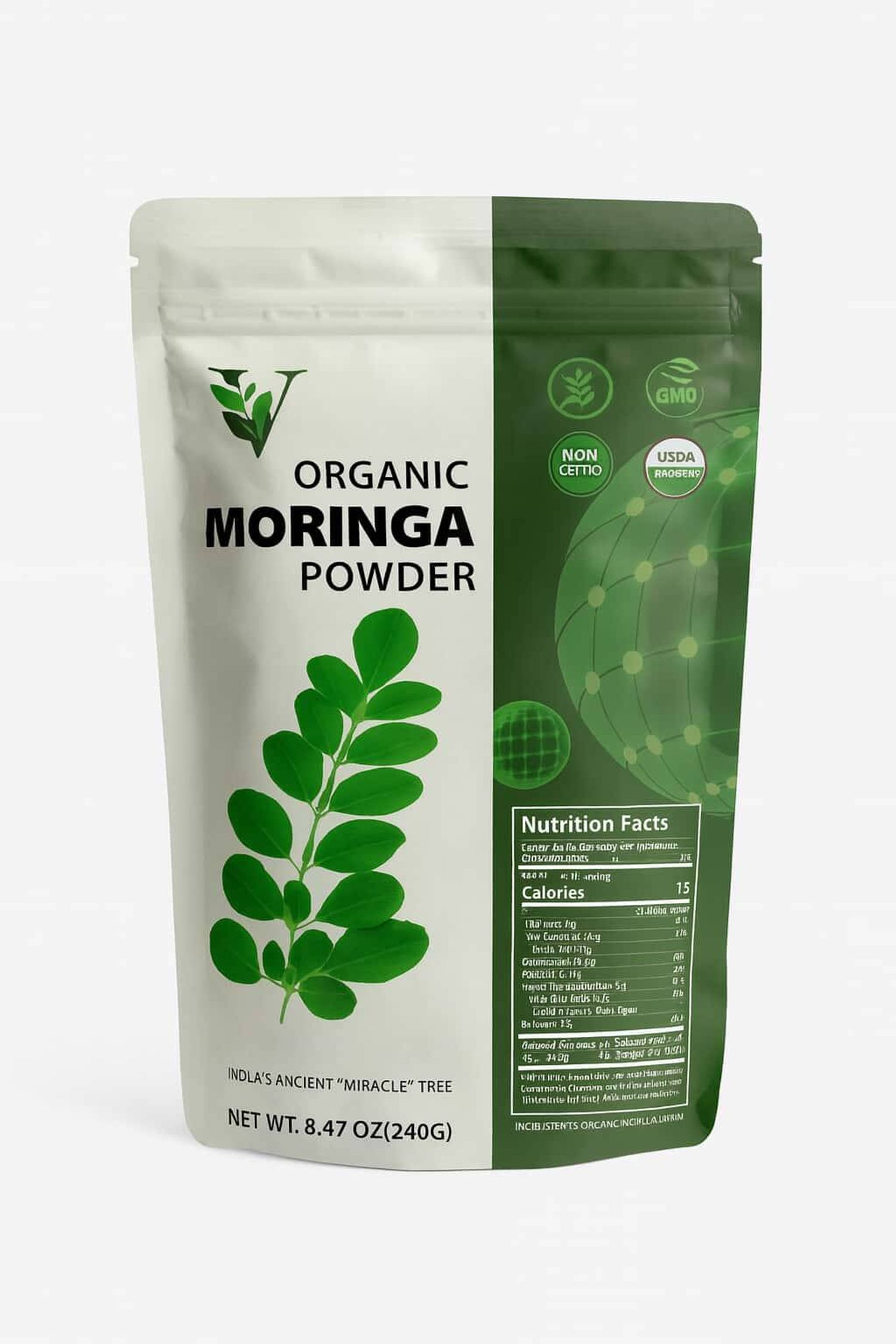 Moringa 240g нунтаг