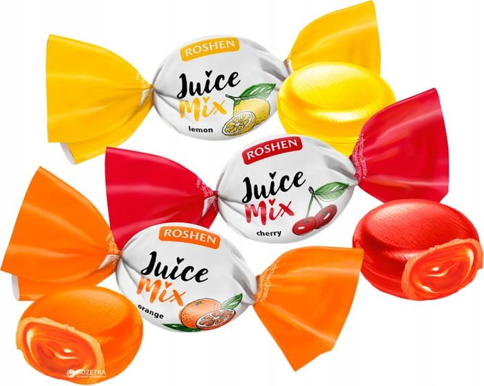 Чихэр Roshen Juice Mix 1кг 