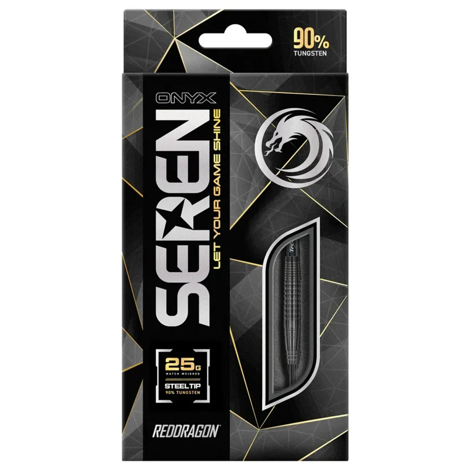 RED DRAGON SEREN 4 ONYX 90% Tungsten Steel Tip