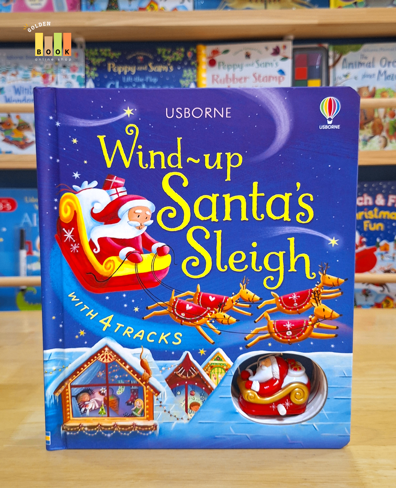 Wind-up Santa's Sleigh 