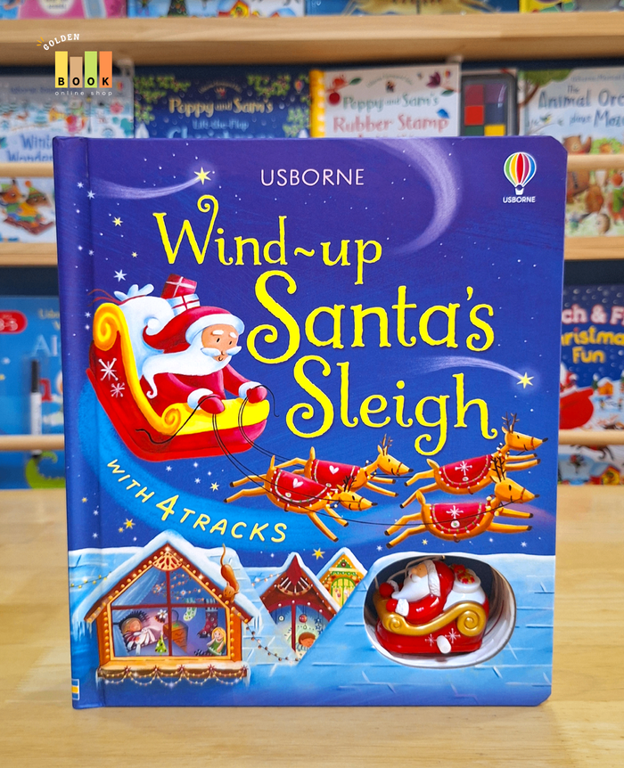 Wind-up Santa's Sleigh 