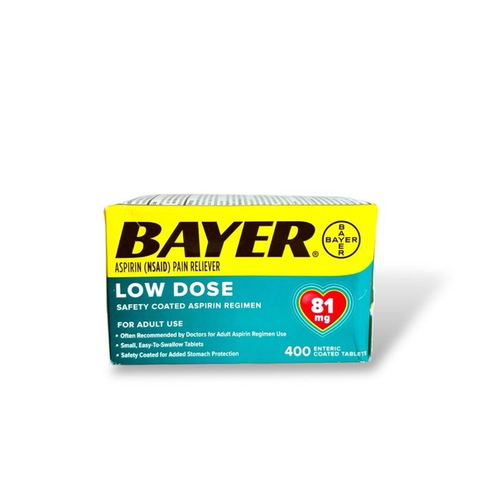 🇺🇸Low dose аспирин 81мг 400ш