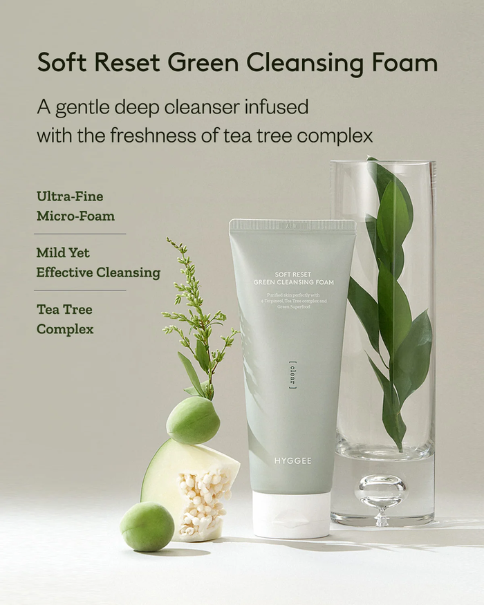 HYGGEE Green Cleansing Foam Хөөсөн цэвэрлэгч 