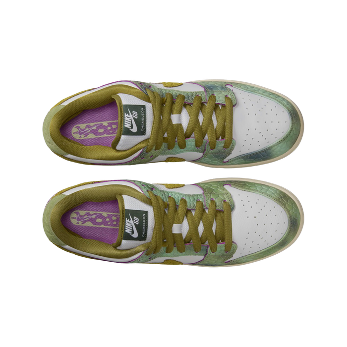 Nike x Alexis Sablone SB Dunk Low Pro White and Pacific Moss
