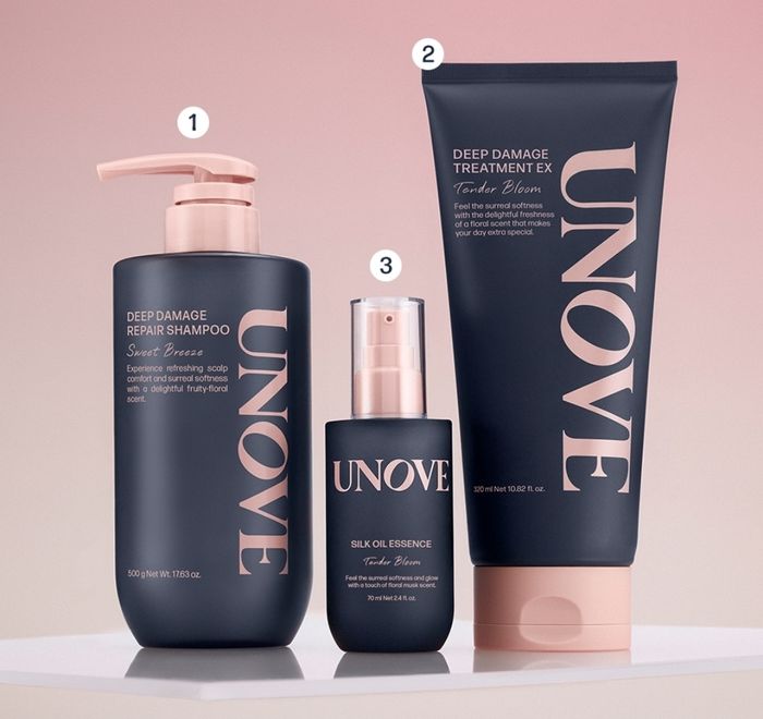 Unove silk oil set