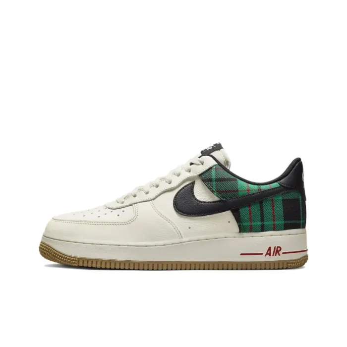 Nike Air Force 1 Low '07 LX Plaid Pale Ivory Stadium Green