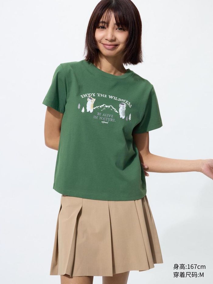 UNIQLO эмэгтэй футболка                  