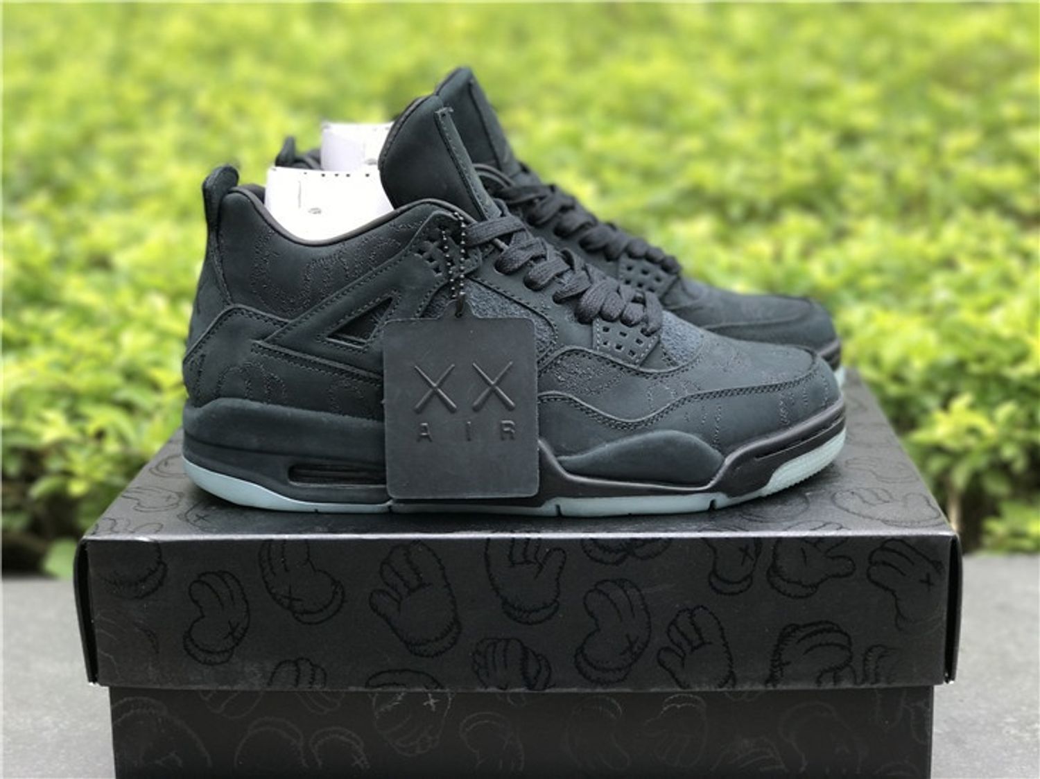 KAWS x Air Jordan 4 Retro 'Black'