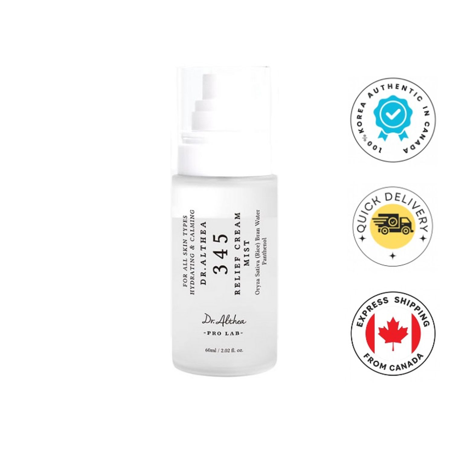 dr.althea 345 mist 60 ml